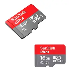 SANDISK - Memoria MicroSD 16GB Ultra A1 Class10