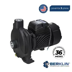 BERKLIN - BOMBA DE AGUA CENTRIFUGA DE 1 HP 1¨