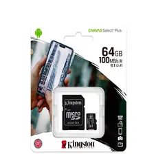 KINGSTON - MEMORIA MICRO SD 64GB