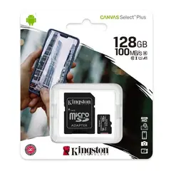 KINGSTON - MEMORIA MICRO SD 128GB