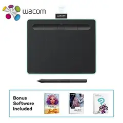 WACOM - Tableta Grafica Intuos S Bluetooth CTL4100WLE0 Green