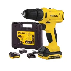 STANLEY - Taladro atornillador inalámbrico 12v scd121s2k-b2