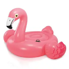 Intex - Flotador inflable montable modelo Flamenco rosa -