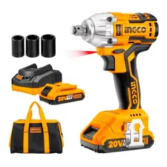 INGCO TOOLS - Llave de impacto ingco industrial 20v brushless