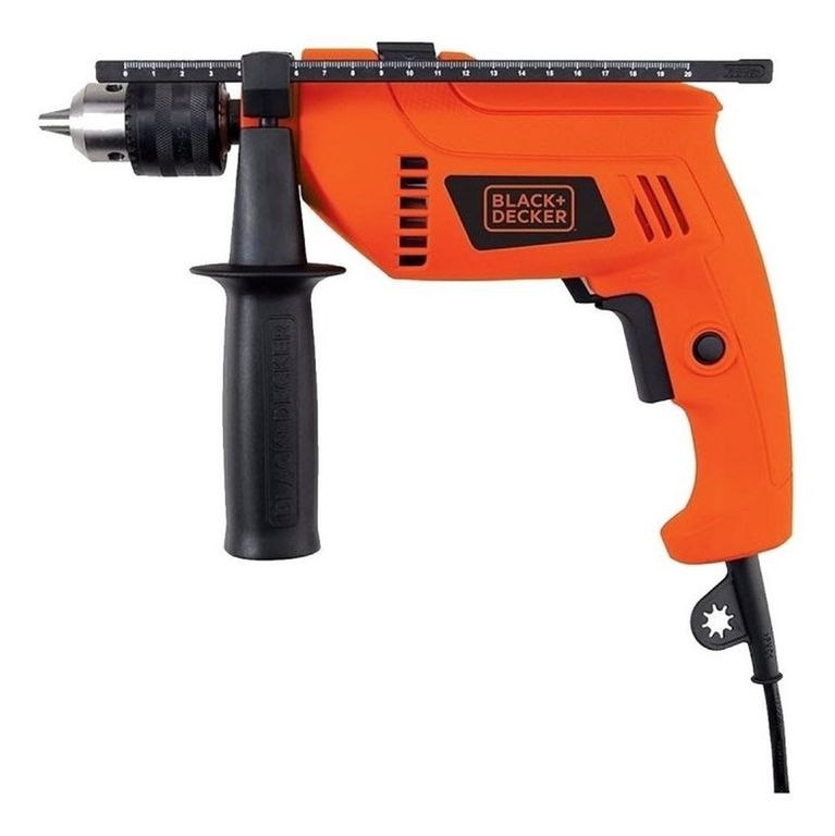 Taladro Percutor 1/2" 650W 3000 rpm Black + Decker HD650-B2.