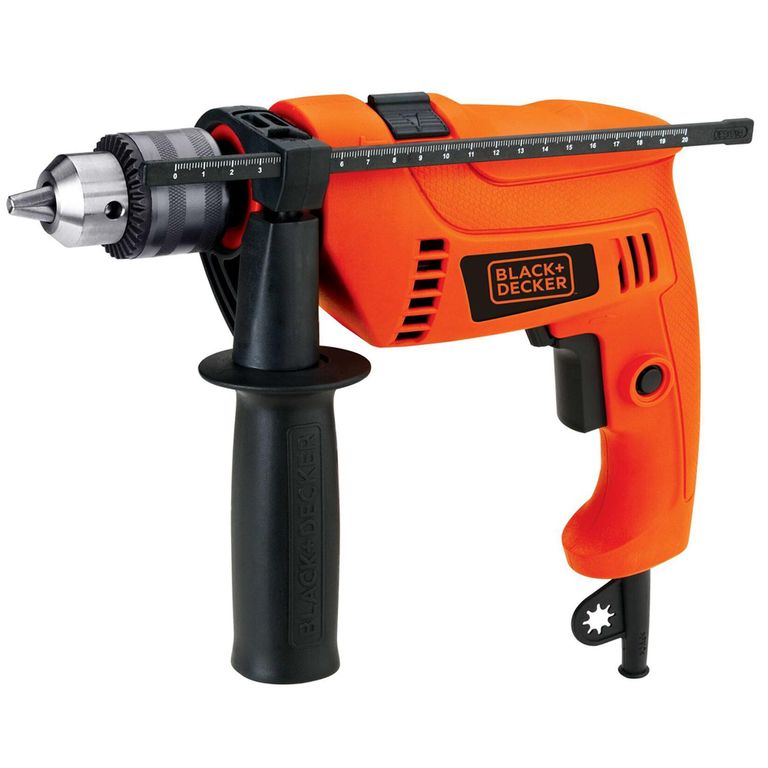Taladro Percutor 1/2" 550 W 2800 Rpm Black + Decker HD555-B2.