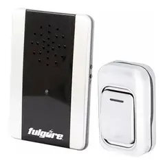 FULGORE - Timbre Inalambrico 1 Control Y 1 Campana Fu1010