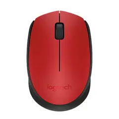 LOGITECH - Mouse M170 Wireless Red