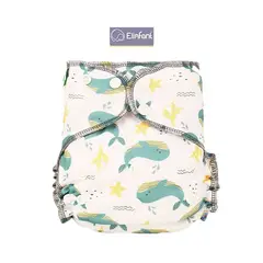 GENERICO - Pañal Ecológico de Tela Algodón de Bambú Elinfant AI2