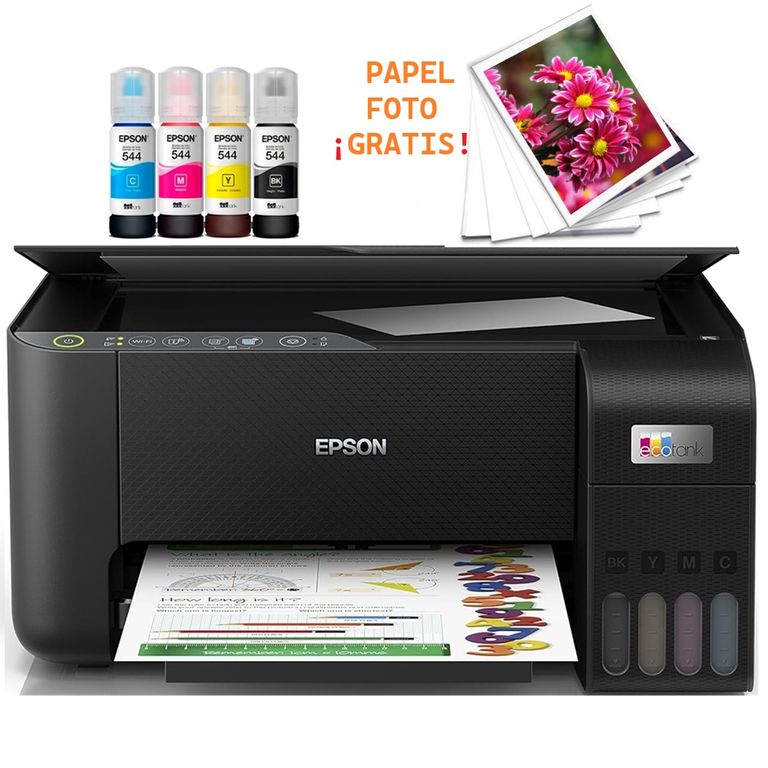 Impresora L3250 imprime, escanea,copias, Wi-Fi USB