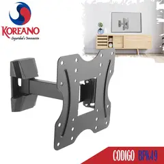 KOREANO SEGURIDAD E INNOVACION - Rack con brazo para TV de 17 a 43 pulgadas - BPK49