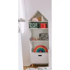 GENERICO - LIBRERO CASITA ZENDA - LA CASA DEL MUEBLERO - BLANCO