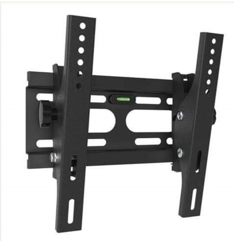 RACK FIJO INCLINABLE DE TV 24 A 43" /NEGRO