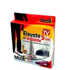 GENERICO - Plantillas Elevadoras 10 piezas- Elevate Shoes 5cm Unisex