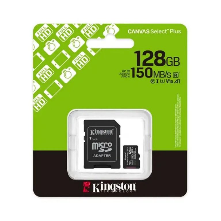 Memoria Microsd 128Gb + Adaptador Sd