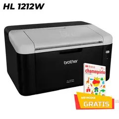 BROTHER - IMPRESORA LASER Hl1212w MONOCROMATICA WIFI USB