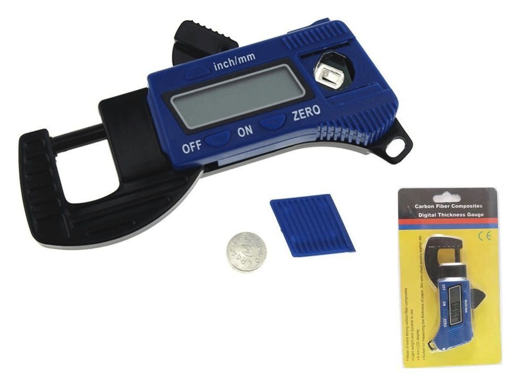Micrometro Digital Calibrador Pantalla Lcd Espesor 0 - 12.7m