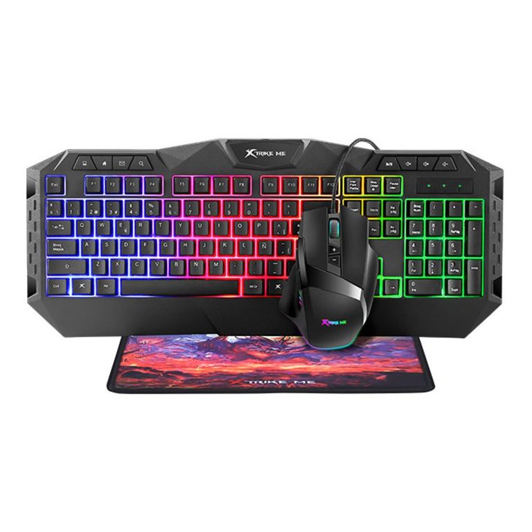 Combo Gamer Teclado + Mouse + Mousepad 3 en 1 MK-900SP