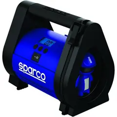 SPARCO - Set Compresor de Aire + Medidor de Presión Digital