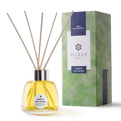 BIENAH - Difusor Palitos Aromatizadores Jardín en Calma 100 ml Hierba Luisa - Aromas