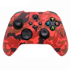 VARIOS - Funda para Mando Xbox Series XS Rojo Camuflado