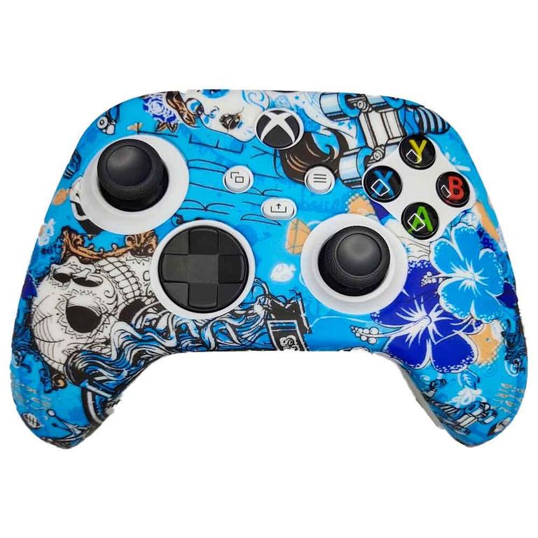 Funda para Mando Xbox Series XS Turquesa con diseño