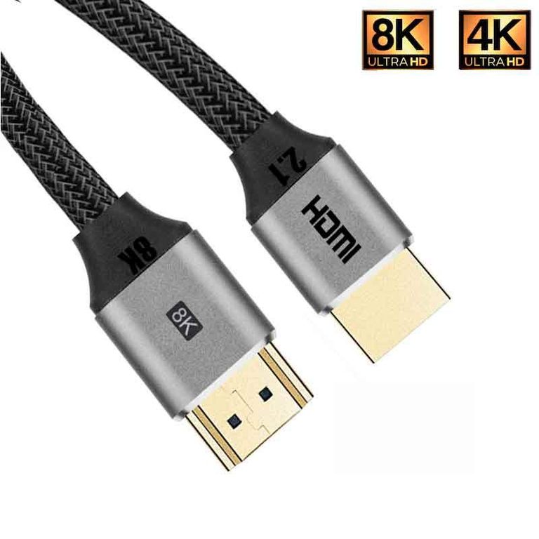 Cable HDMI 2.1 8K 60Hz - 4K 120Hz 48Gbps 1.5m PS5, PS4, Xbox