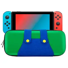 VARIOS - Estuche para Nintendo Switch y Oled Rígido Eva Luigi VerdeAzul
