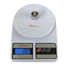 GENERICO - Balanza Digital 1gr a 10kg con luz Gramera DE cocina