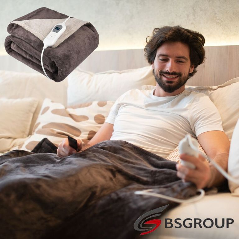 Manta Frazada Eléctrica para Personas con Artritis BS Group OB204