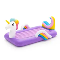 BESTWAY - Cama Soñadora Unicornio 196X104X84CM -