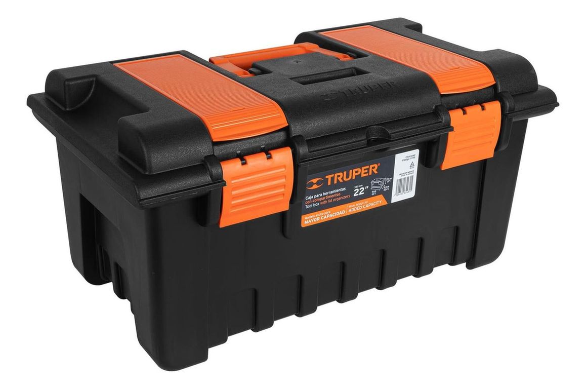 Caja para herramienta de 22 con compartimentos