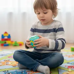 GENERICO - Bola Rompecabezas Antiestrés Verde Agua