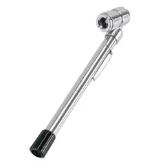 TRUPER - Calibrador de presión 160 PSI cabeza doble para llantas