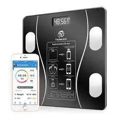 BUYPAL - Balanza Digital Bluetooth 180kg Control de Peso Inteligente