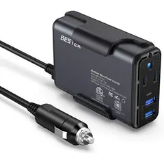 GENERICO - BESTEK Inversor de Alimentación de 150 W CC 12 V a 110 V CA