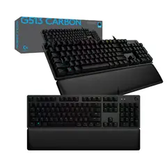 LOGITECH - Teclado Gamer G513 RGB Mecánico Reposamanos Incluido