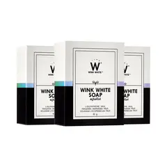 WINK WHITE - 3 Jabones Blanqueador Soap