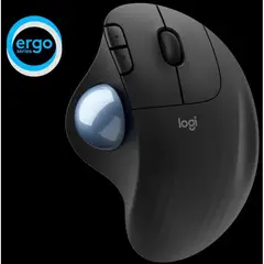 LOGITECH - Mouse ergonómico Ergo M575 Wireless Bluetooth Trackball WindowsMac