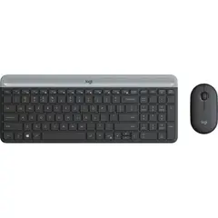 LOGITECH - Teclado Logitech+Mouse Mk470 Wireless Slim black