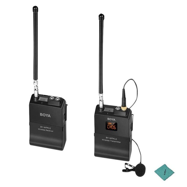 Microfono Inalambrico VHF BY-WFM12