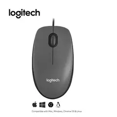 LOGITECH - Mouse M90 Cable Usb Black