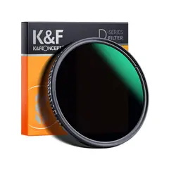 K&F CONCEPT - Filtro ND3-1000 1.5-10pasos Serie Nano D 49mm KF01.1830