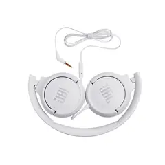 JBL - Audífonos T500 con Mic Blanco