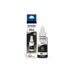EPSON - TINTA T664 NEGRO ORIGINALES T664120-AL