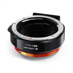 K&F CONCEPT - Adaptador Auto Objetivos EFEF-S en mont Canon M KF06.464