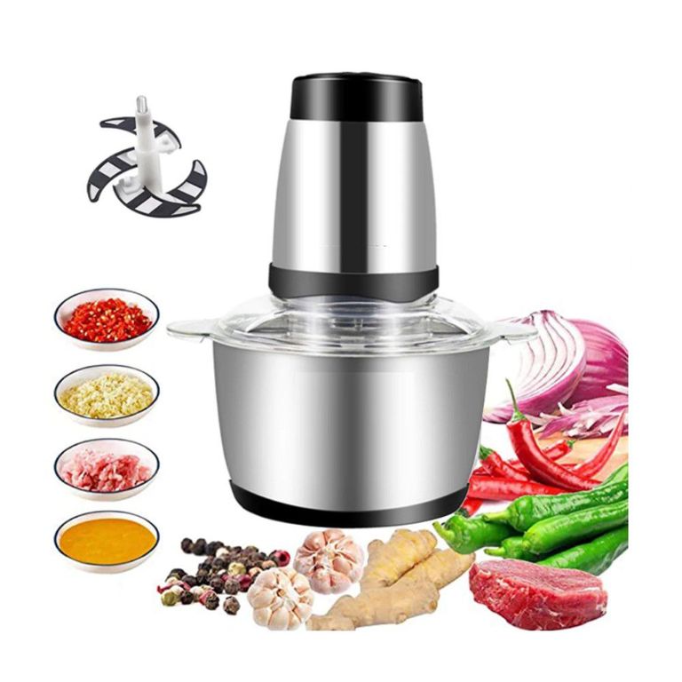 Procesador Picatodo Picador de Carne Alimentos de Acero Inoxidable