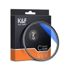 K&F CONCEPT - Filtro Ultravioleta MCUV 58mm Blue Coat Slim KF01.1424