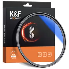 K&F CONCEPT - Filtro Ultravioleta MCUV 67mm Blue Coat Slim KF01.1426.
