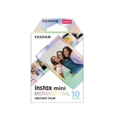 FUJIFILM - Pack de Pelicula Instax Mini Mermaid Tail x10